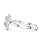 Load image into Gallery viewer, Halo Oval lab grown diamond ring