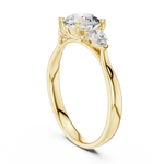 Load image into Gallery viewer, Pear Trio lab grown diamond ring