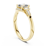 Load image into Gallery viewer, Gatsby Rosé Solitaire lab grown diamond ring
