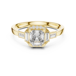 Load image into Gallery viewer, Gatsby Rosé Solitaire lab grown diamond ring