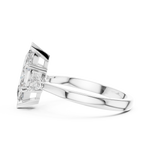 Load image into Gallery viewer, Marquise Pear Trio lab grown diamond ring