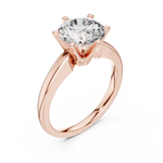 Load image into Gallery viewer, Classic Six‑Prong lab grown diamond ring