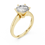 Load image into Gallery viewer, Classic Six‑Prong lab grown diamond ring