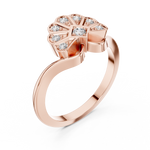 Load image into Gallery viewer, Petal Bloom lab grown diamond ring