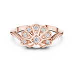 Load image into Gallery viewer, Petal Bloom lab grown diamond ring