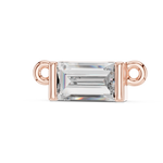 Load image into Gallery viewer, Elegant Baguette Diamond Necklace