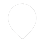 Load image into Gallery viewer, Elegant Baguette Diamond Necklace