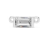 Load image into Gallery viewer, Elegant Baguette Diamond Necklace