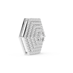 Load image into Gallery viewer, Radiant Hexagon Round Diamond Necklace