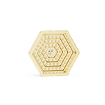 Load image into Gallery viewer, Radiant Hexagon Round Diamond Necklace