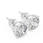Load image into Gallery viewer, Eternal Sparkle Solitaire Earrings