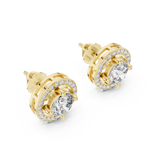 Load image into Gallery viewer, Halo Brilliance Studs