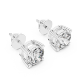 Load image into Gallery viewer, Elegant Basket Solitaire Studs