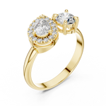 Load image into Gallery viewer, Pear & Round Elegance ring