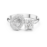 Load image into Gallery viewer, Pear & Round Elegance ring