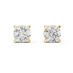 Load image into Gallery viewer, Elegant Basket Solitaire Studs