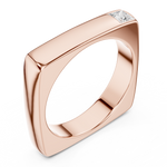 Load image into Gallery viewer, Dual Princess Mens Ring — 0.70ct