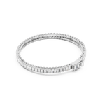 Load image into Gallery viewer, Full Baguette Link Men's Bracelet — 3.46ct
