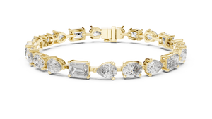 Tri-Shape Bracelet — 15.48ct