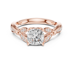 Load image into Gallery viewer, Velvet 1.27ct Cushion Cut Diamond Ring