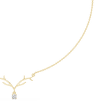 Load image into Gallery viewer, Sculptural Branch Pendant Necklace — 0.24ct