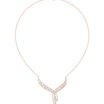 Load image into Gallery viewer, Crescent Wing Statement Necklace — 1.51ct