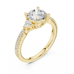 Load image into Gallery viewer, Lumina 1.50ct Round Diamond Ring