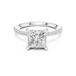 Load image into Gallery viewer, Reign 2.00ct Princess Cut Diamond Ring
