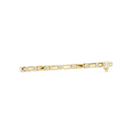 Load image into Gallery viewer, Bezel Chain Men's Bracelet — 0.81ct
