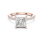 Load image into Gallery viewer, Reign 2.00ct Princess Cut Diamond Ring