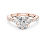 Load image into Gallery viewer, Amour Heart Cut Diamond Ring