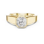 Load image into Gallery viewer, Radiant Signet Mens Ring — 1.10ct
