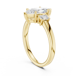 Load image into Gallery viewer, Celestia Marquise Three-Stone Diamond Engagement Ring