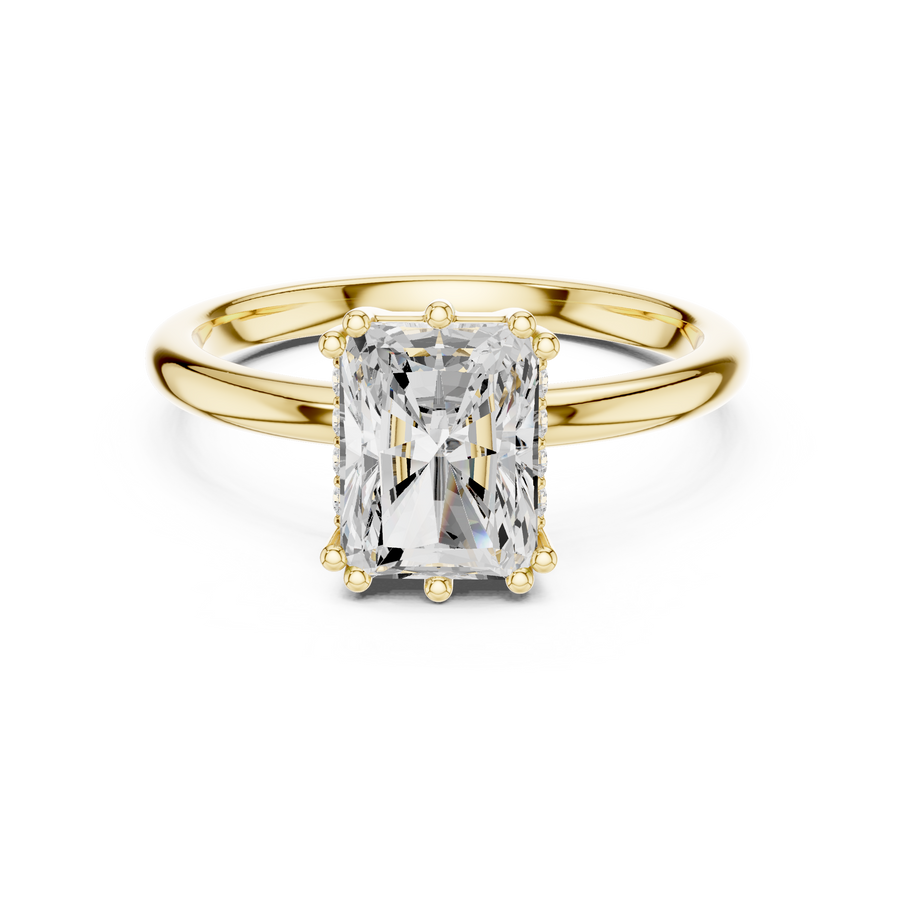 Prisme Radiant Cut Diamond Accent Ring