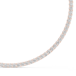 Load image into Gallery viewer, Full Eternity Tennis Necklace — 27.00ct