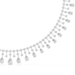 Load image into Gallery viewer, Grand Pear Fringe Necklace — 13.54ct