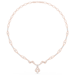 Load image into Gallery viewer, Oval Link Tassel Necklace — 1.84ct