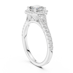 Load image into Gallery viewer, Prism 1.00ct Asscher Cut Diamond Ring