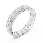 Load image into Gallery viewer, Radiant Eternity Mens Ring — 4.87ct