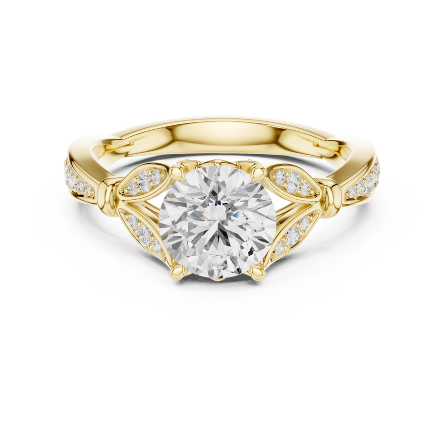 Orbite 1.33ct Round Brilliant Diamond Ring