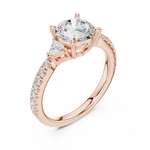 Load image into Gallery viewer, Lumina 1.50ct Round Diamond Ring