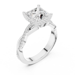 Load image into Gallery viewer, Imperial 2.00ct Princess Cut Three-Stone Diamond Ring