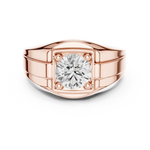 Load image into Gallery viewer, Classic Signet Mens Ring — 1.10ct