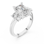 Load image into Gallery viewer, Empress 2.50ct Emerald Cut Diamond Ring