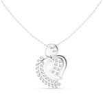 Load image into Gallery viewer, Scatter Heart Pendant — 0.81ct