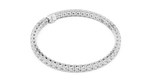 Load image into Gallery viewer, Dense Pavé Tennis Bracelet — 6.37ct