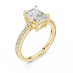 Load image into Gallery viewer, Luxe 2.00ct Radiant Cut Diamond Ring