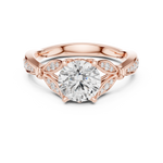 Load image into Gallery viewer, Orbite 1.33ct Round Brilliant Diamond Ring