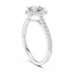 Load image into Gallery viewer, Chérie 0.86ct Cushion Cut Diamond Ring