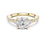 Load image into Gallery viewer, Lumina 1.50ct Round Diamond Ring